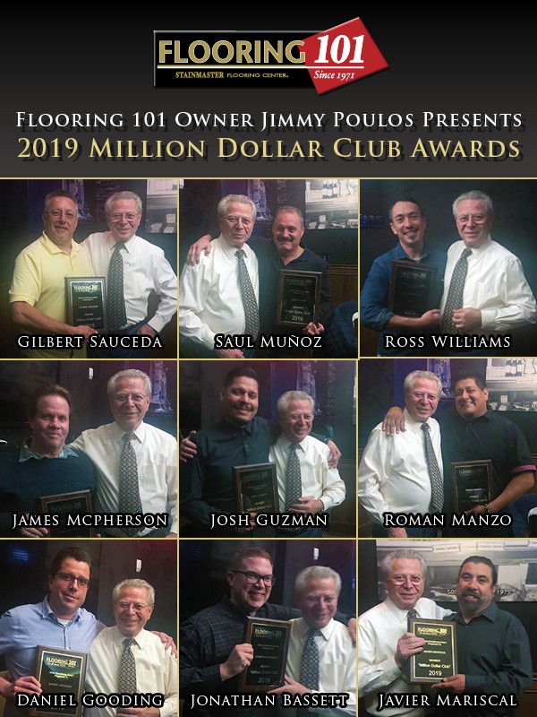 Million dollar club awards | Flooring 101